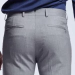 pantalon laine sèche gris Wolbe Gaston